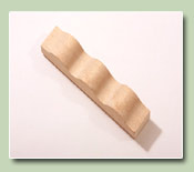 Corrugated Roof Brush Block